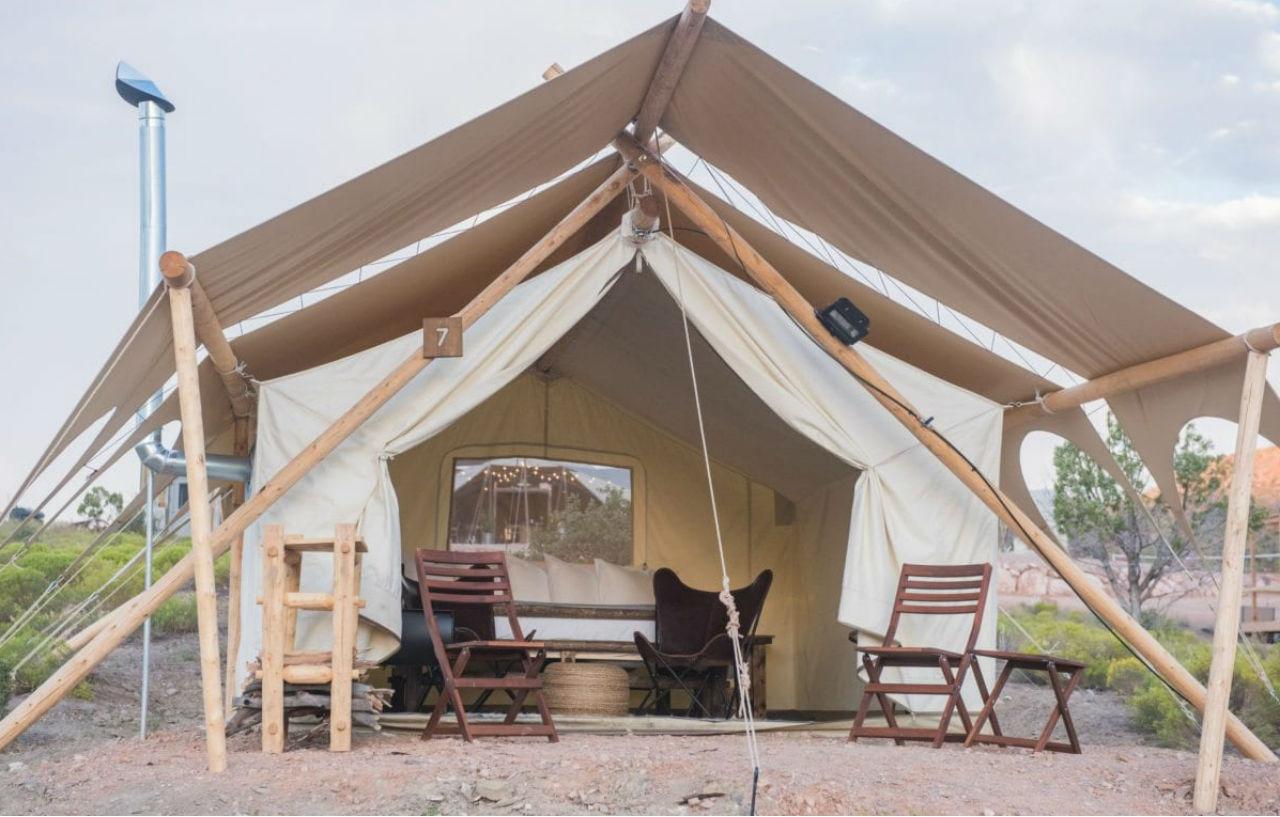 Under Canvas Zion Virgin Esterno foto