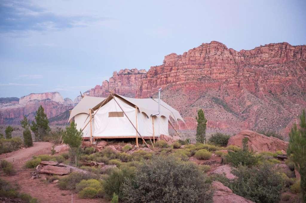 Under Canvas Zion Virgin Camera foto